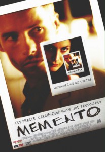 Plakat filmu "Memento" (schemat 3)